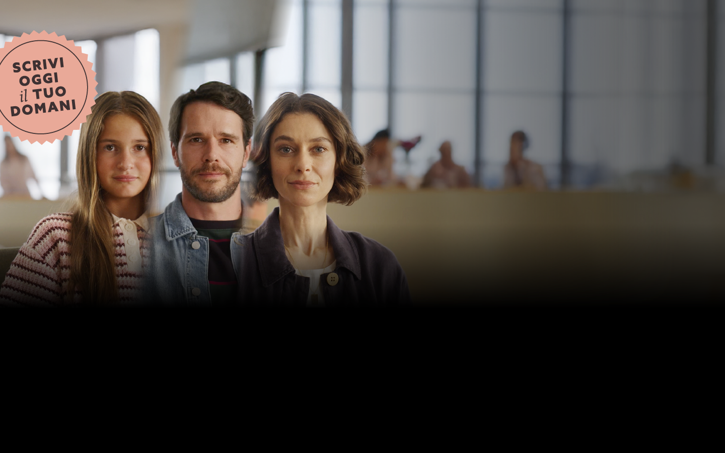 tre persone vicine tra loro